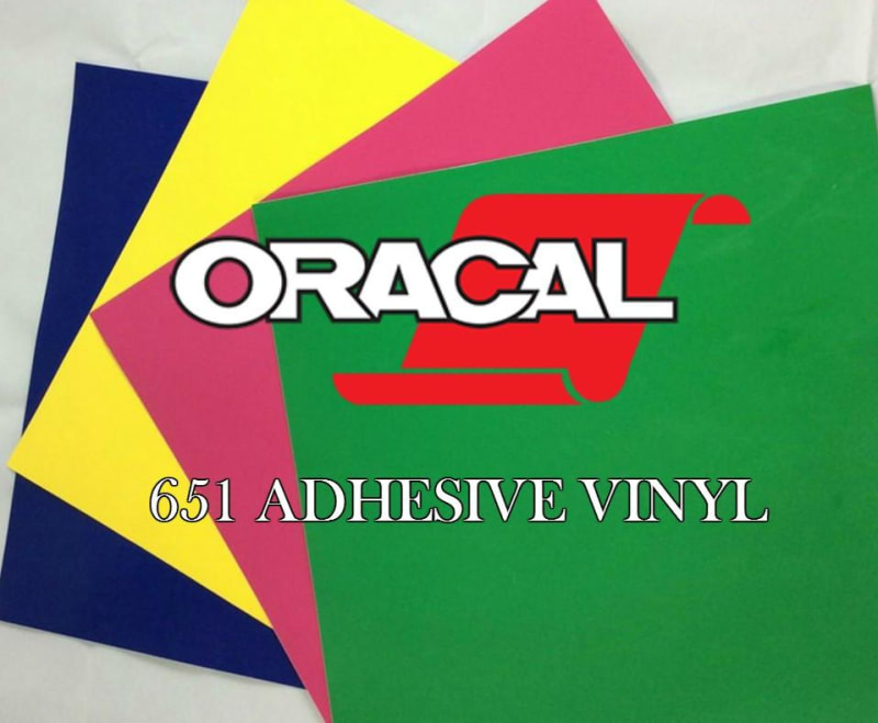 Light Red ORACAL 651 Adhesive Vinyl Sheets