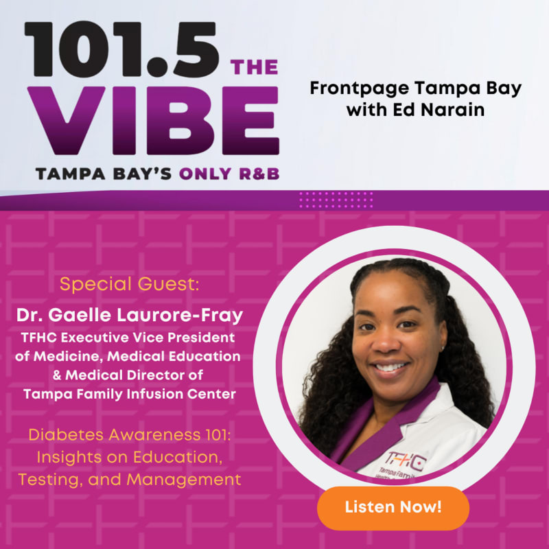 Diabetes 101: Education, Testing and Management with Dr. Laurore-Fray