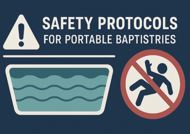 Portable Baptistry Safety Protocols Every Church Should Follow