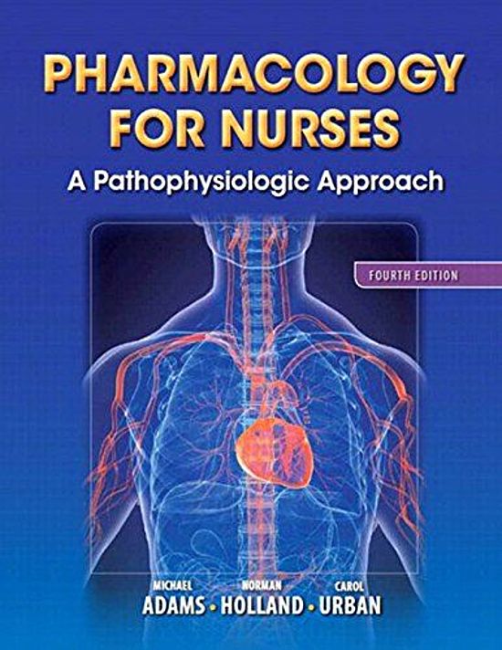 Pharmacology for nurses a pathophysiologic approach img-81