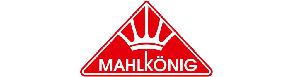 Logotipo de Mahlkönig, fabricantes de molinos para espresso, brewing y por volumen de la más alta calidad del mercado a nivel mundial.