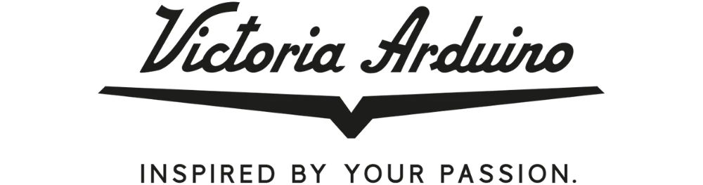 Logotipo de Victoria Arduino, la primera marca de gama premium de máquinas de espresso en el mundo.