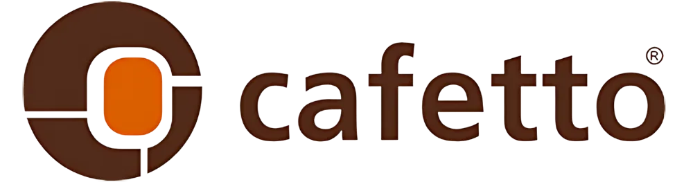 Logotipo de Cafetto, detergentes para equipo especializado en café.