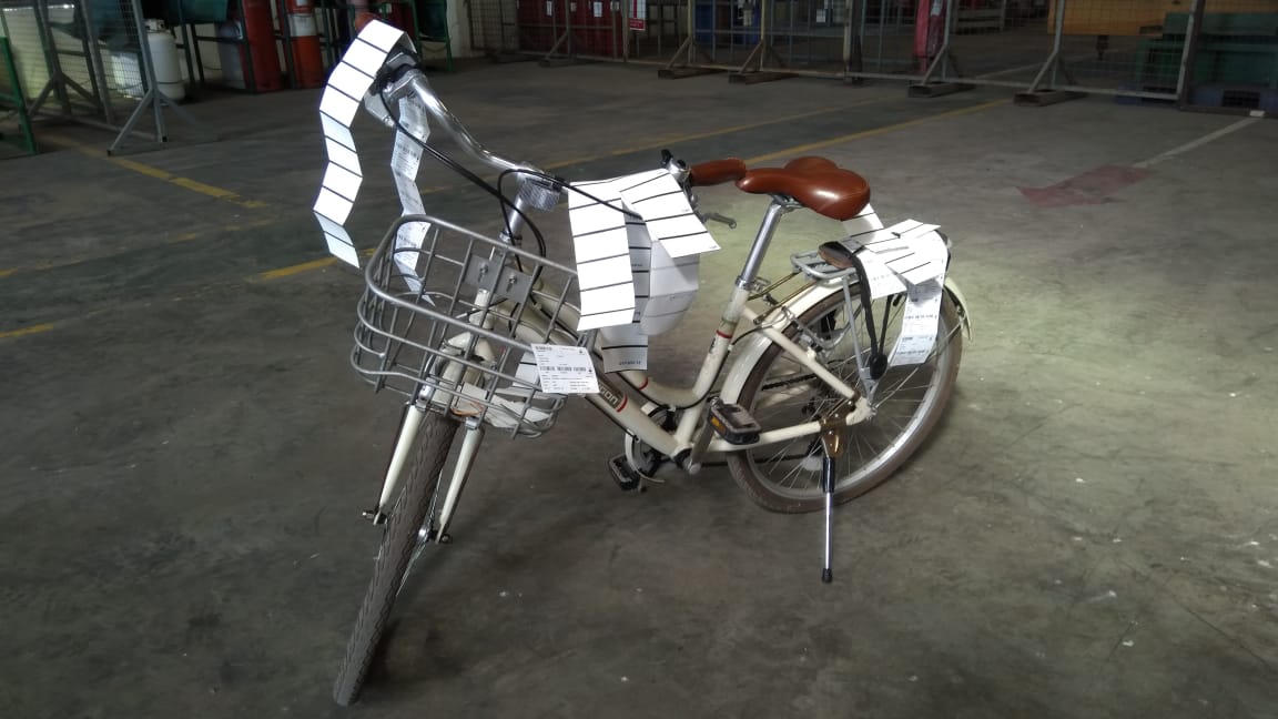 sepeda kayuh material man
