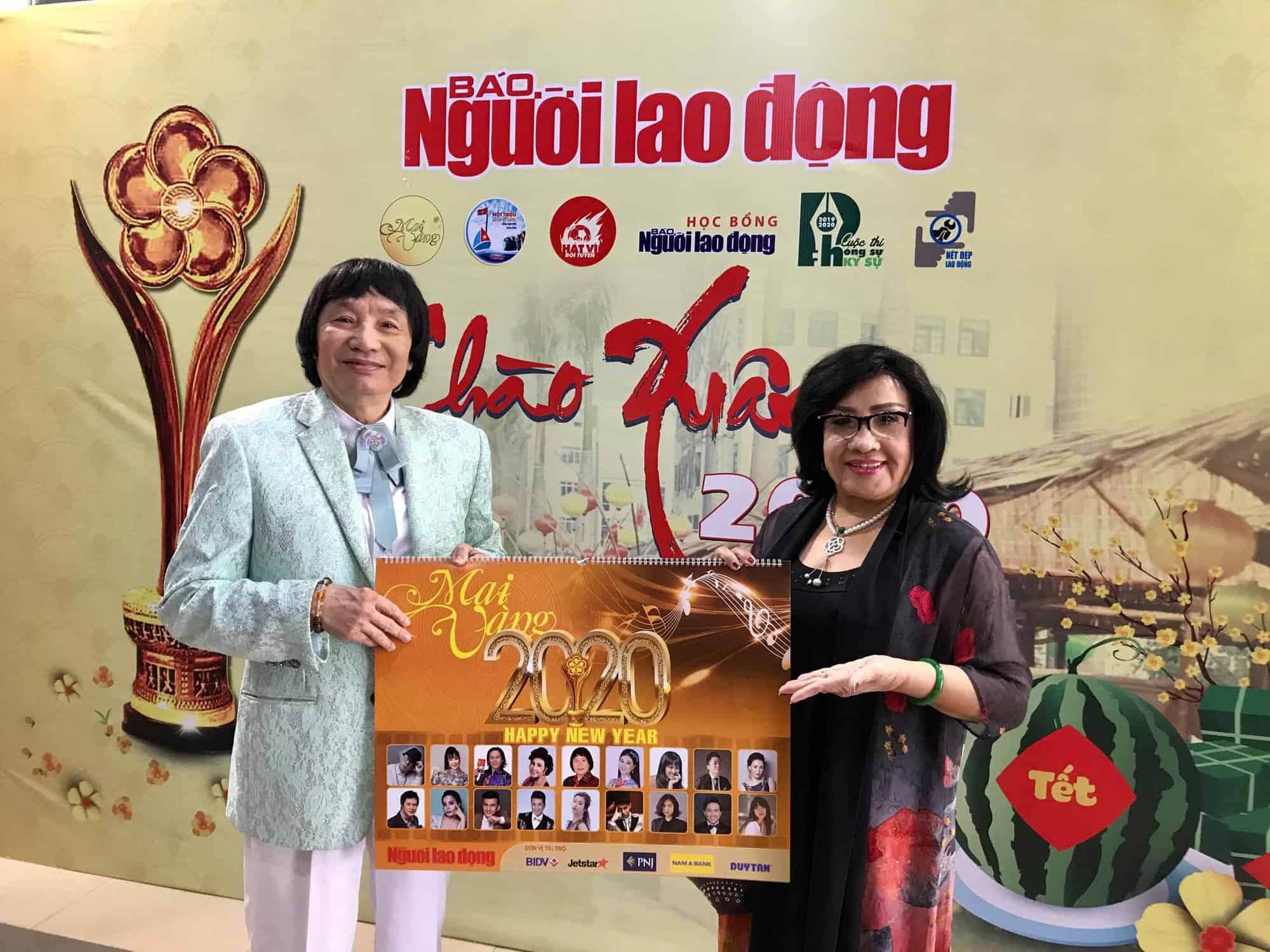 Nghệ sĩ Minh Vương, Lệ Thủy, Thành Lộc hồ hởi giới thiệu lịch Mai Vàng – Xuân Canh Tý - Ảnh 1.