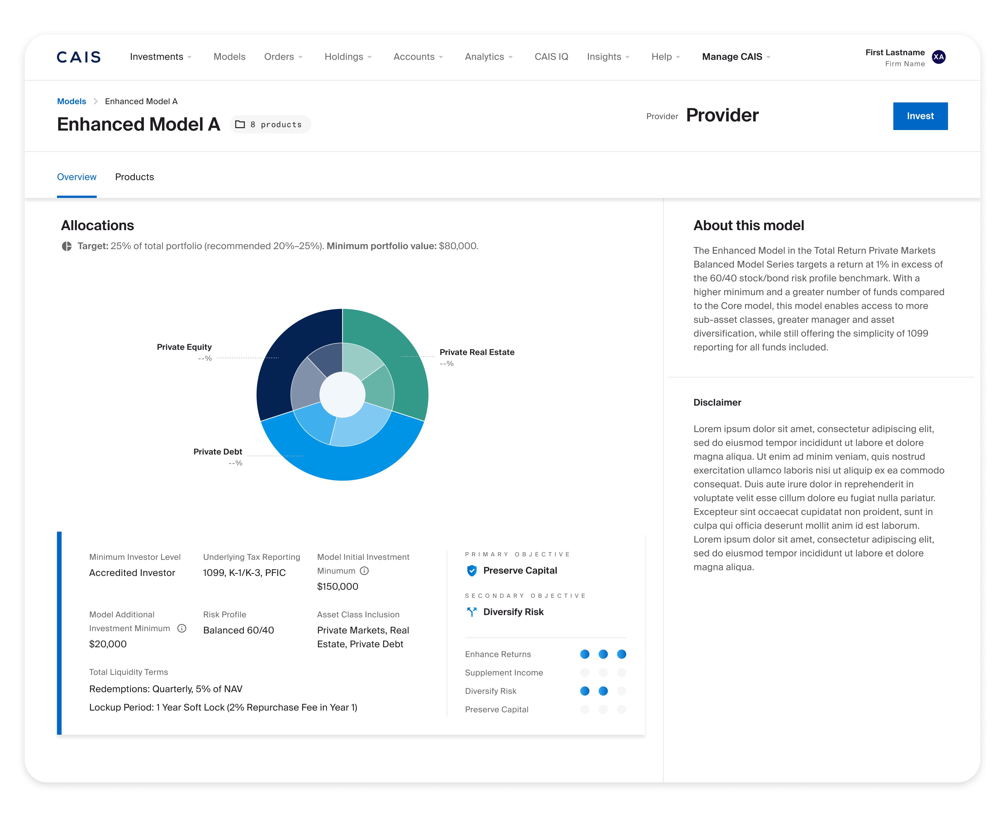 Expandable-A look at total portfolio view