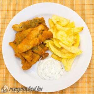 Fish & chips törpeharcsából