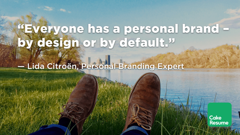 10 Inspiring Personal Branding – CakeResume Job Search 