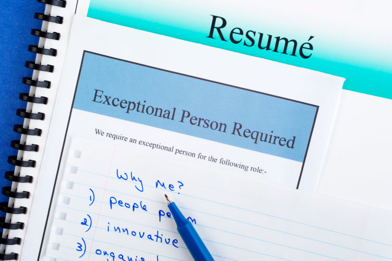 Resume writing call to action
