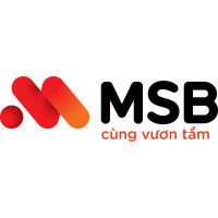 Logo of Ngân hàng TMCP Hàng Hải Việt Nam (MSB).