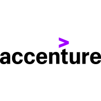 Logo of Accenture.