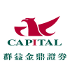 Logo of 群益金鼎證券股份有限公司.