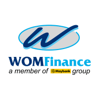 Logo of WOM Finance.