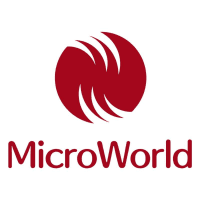 Logo of MicroWorld株式会社（MicroWorld Co., Ltd.）.