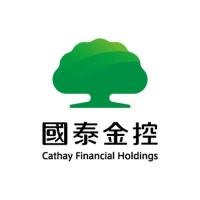 Logo of Cathay Financial Holdings 國泰金控.