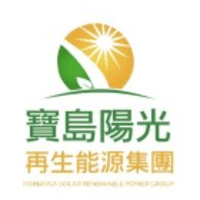 Logo of 寶島陽光再生能源股份有限公司.