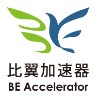 Logo of BE Accelerator.