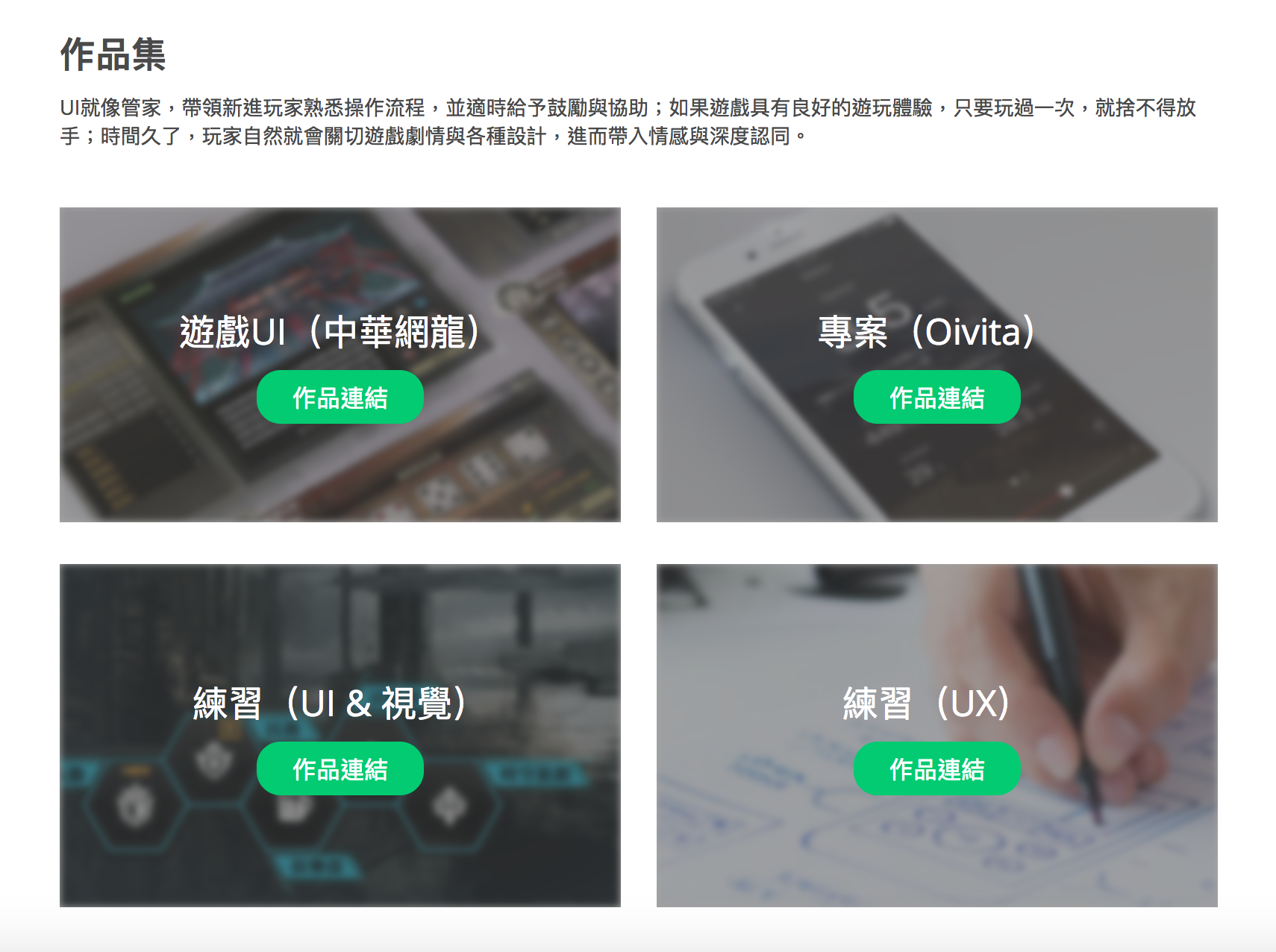 履歷作品集模板 履歷作品集模板
