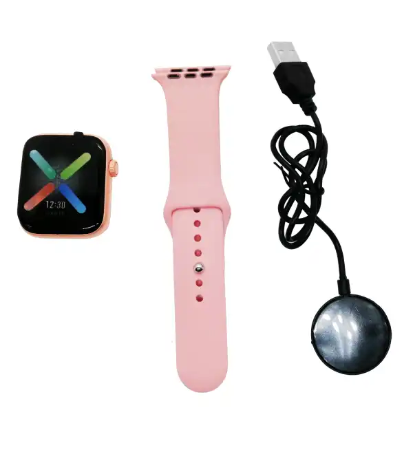 Reloj Inteligente W8 Smartwatch Bluetooth Rosado