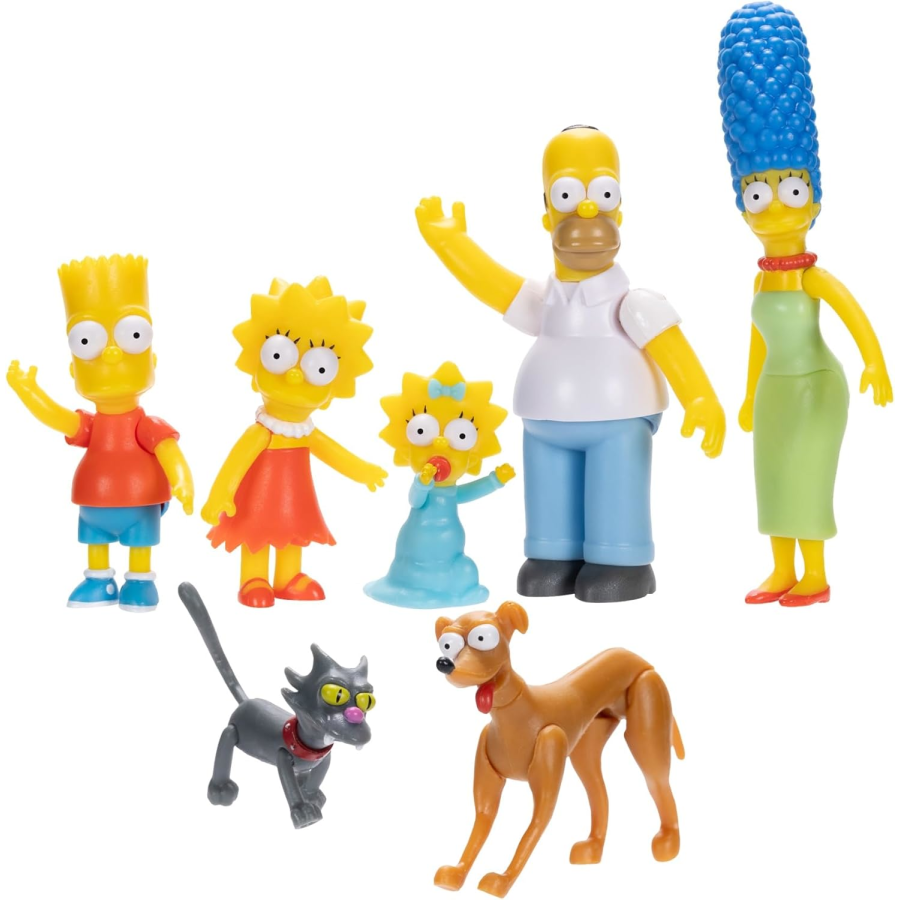 Los Simpsons Multipack La Familia 7 Figuras 17539