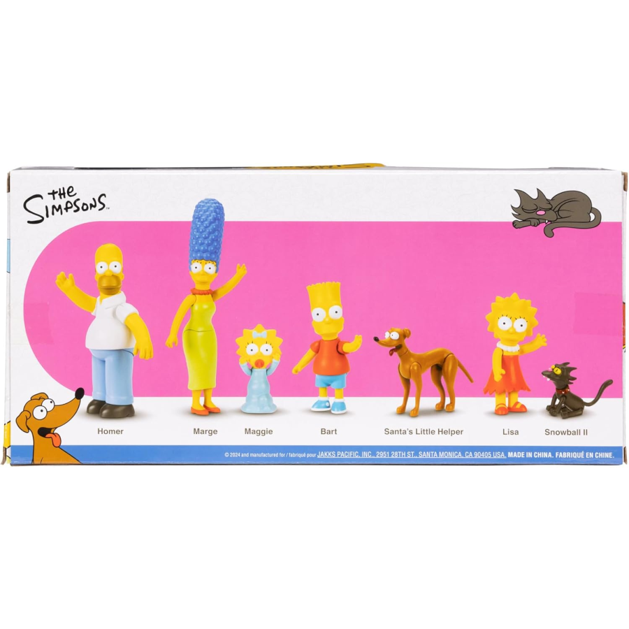 Los Simpsons Multipack La Familia 7 Figuras 17539