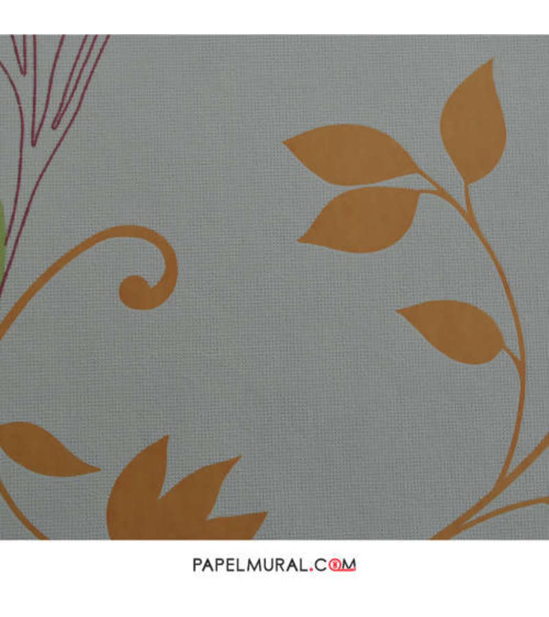 Papel Mural Hoja Naranja | Suprofil Vlies