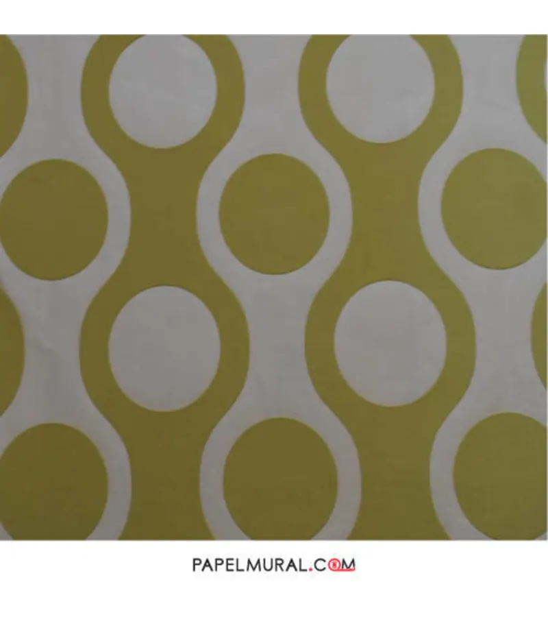 Papel Mural Ondas Verdes | Flock