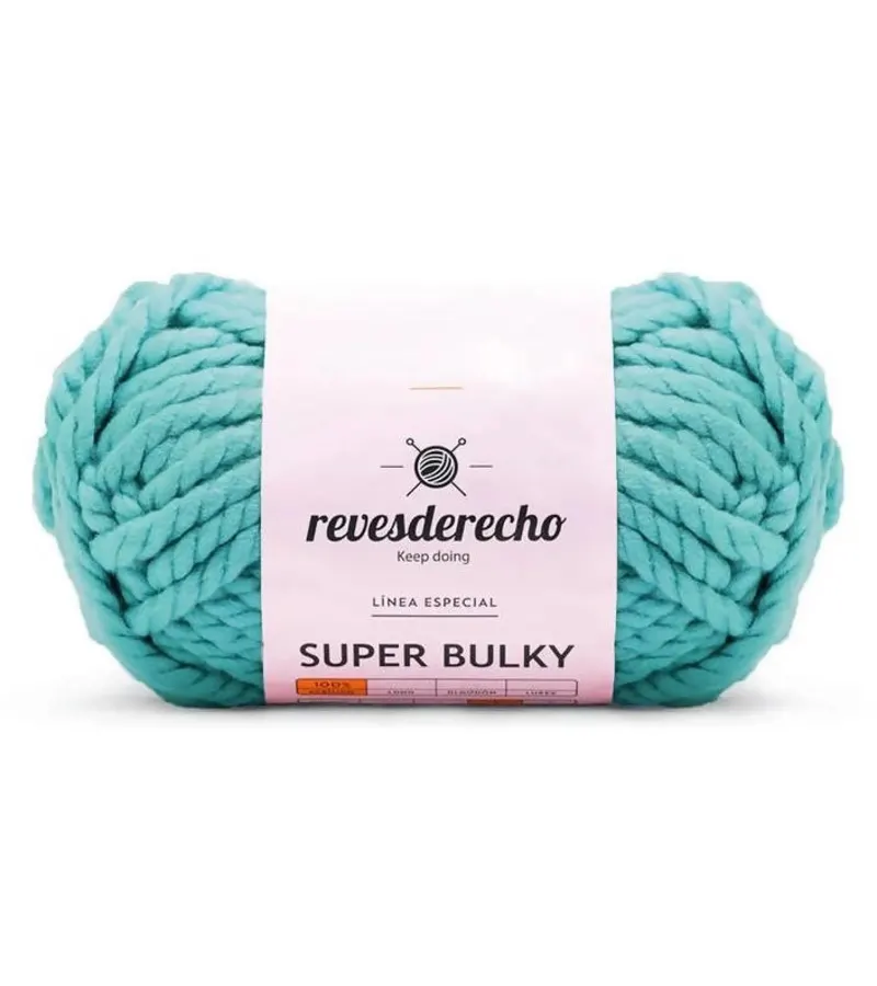 Super Bulky 200 Grs. Revésderecho