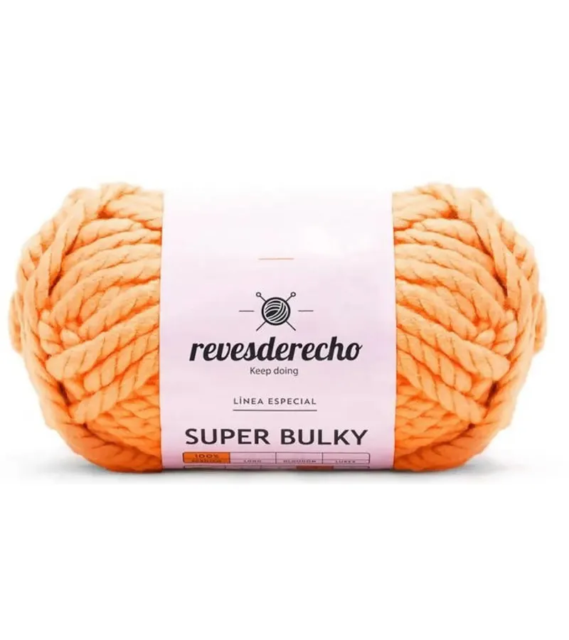 Super Bulky 200 Grs. Revésderecho