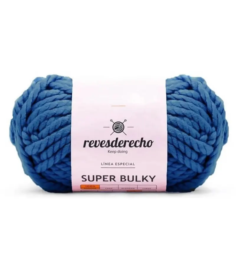 Super Bulky 200 Grs. Revésderecho