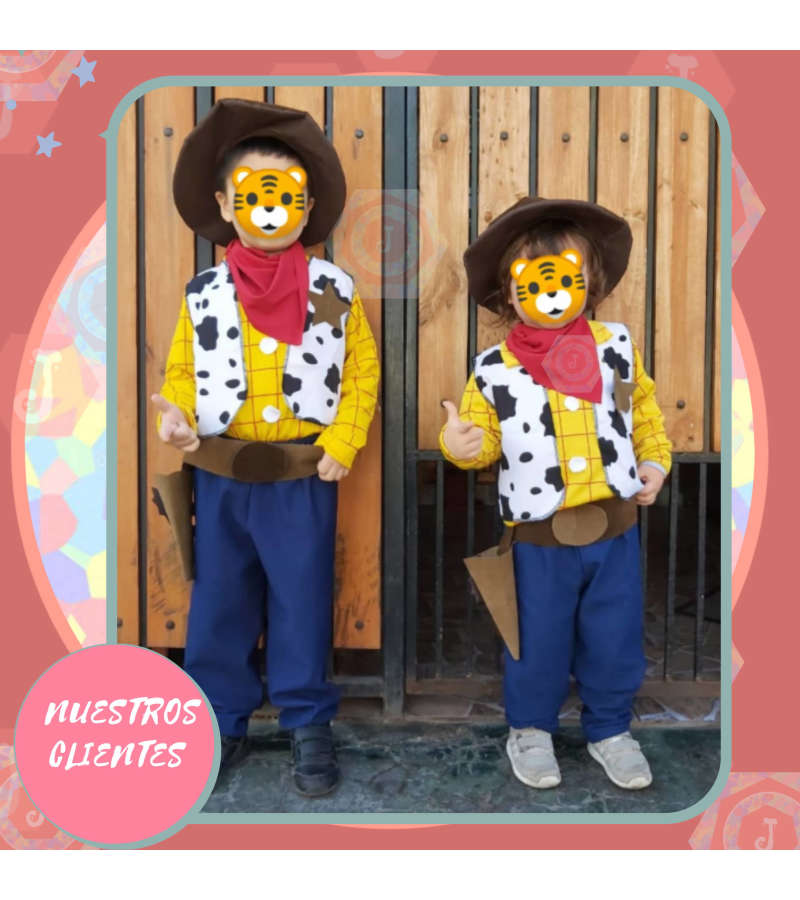 Disfraz Toy Story, Woody, Día Del Niño