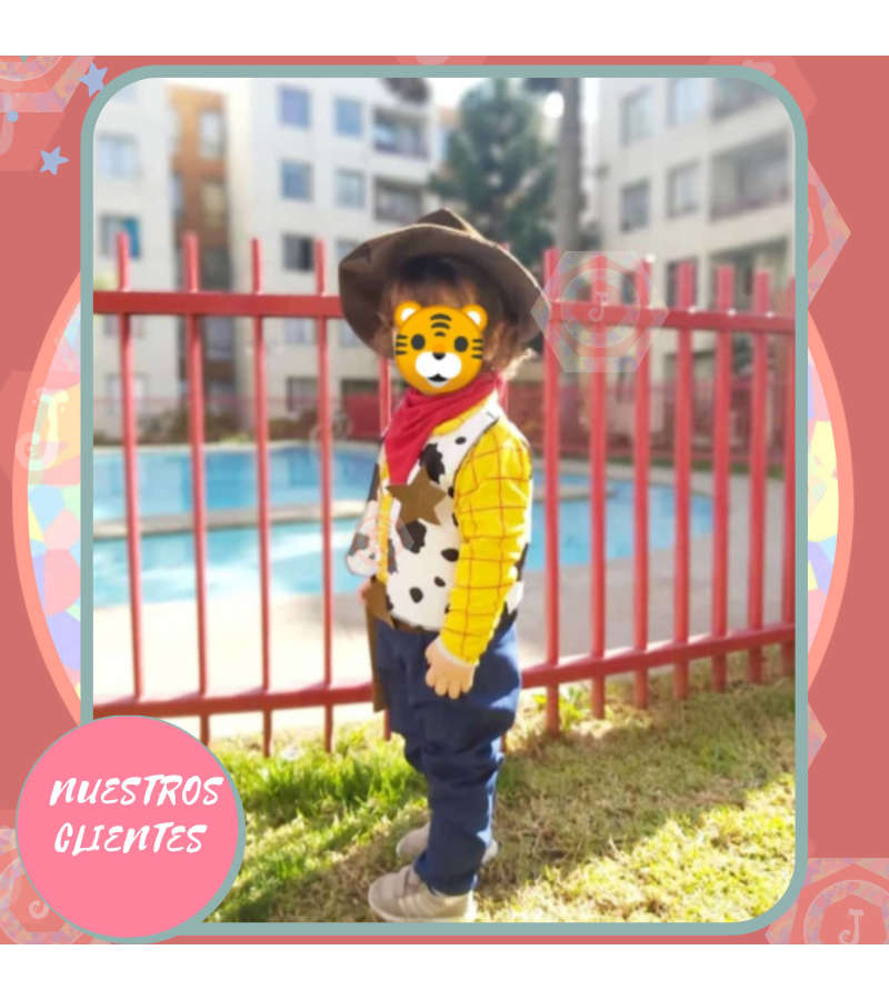 Disfraz Toy Story, Woody, Día Del Niño