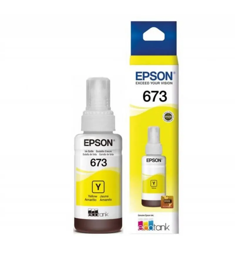Epson 673 Botella De Tinta Yellow 70 Ml