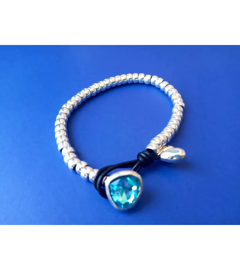 Meghan Accesorios, Modelo Frida, Pulsera Mujer Cuero