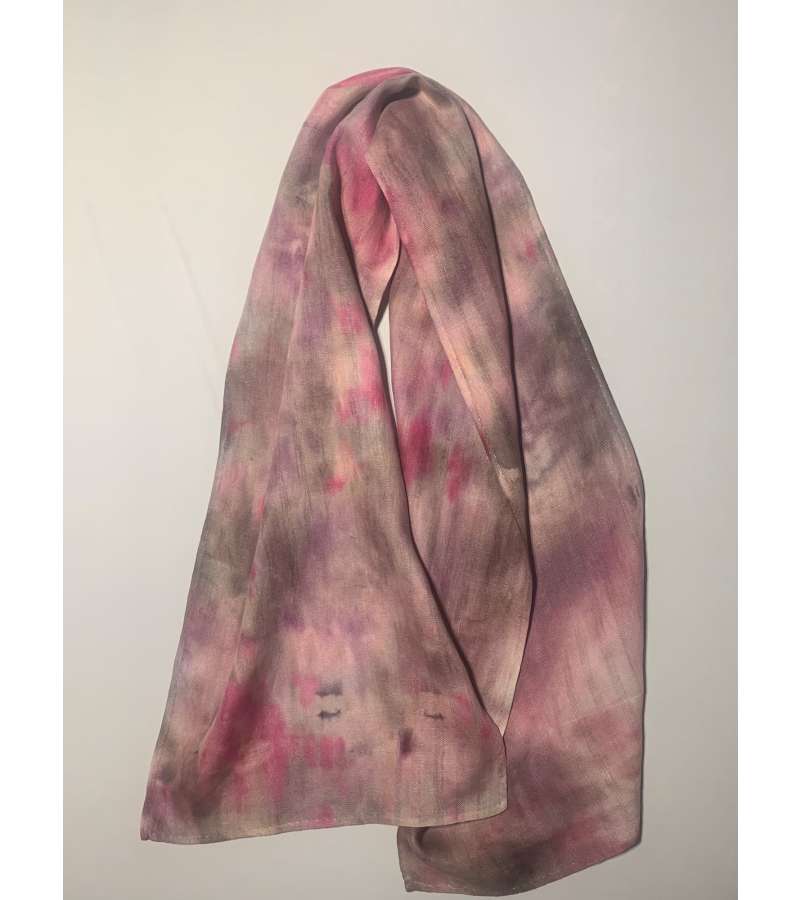 Pañuelo Chal Mujer 80% Lino 20%seda Natural (a446)