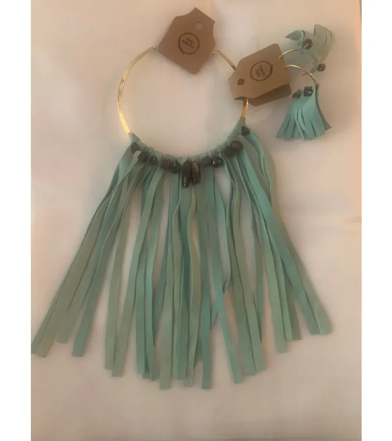 Conjunto Collar Y Aros (a356)