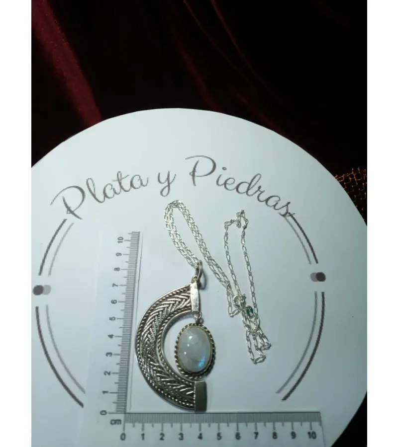 Piedra Luna Y Plata