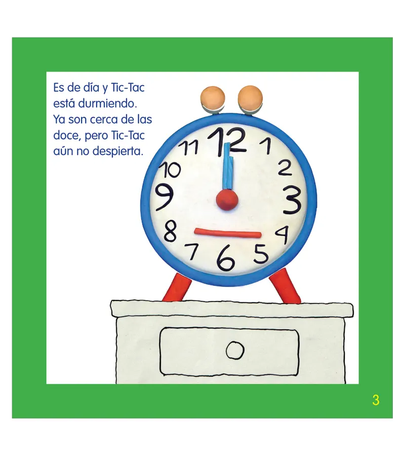 Libro Infantil Recrealibros Tic Tac