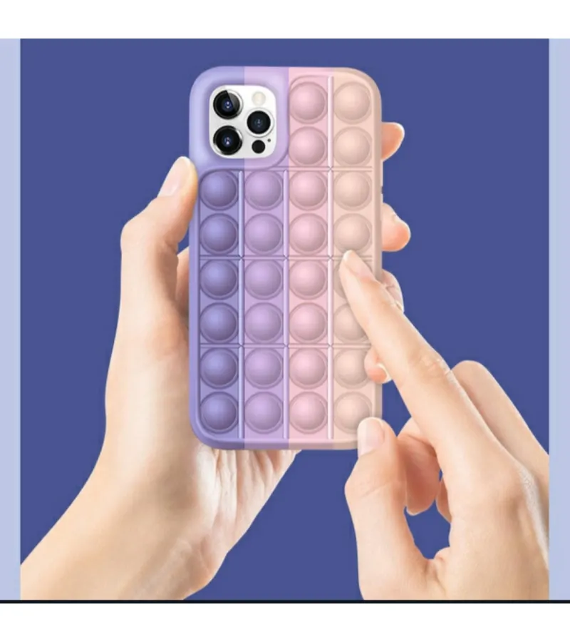 Funda Iphone Burbujas Antistress