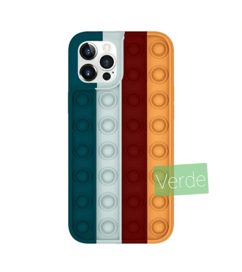 Funda Iphone Burbujas Antistress