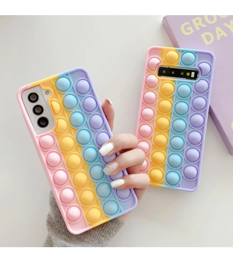 Funda Iphone Burbujas Antistress