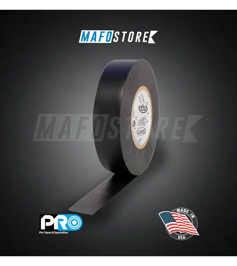 Pro Electrical Tape Negro 19mm X 22mts