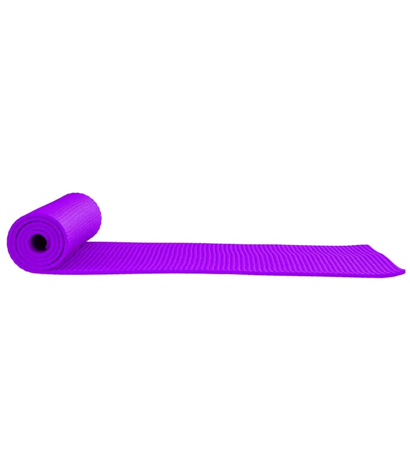 Mat Yoga Pilates Colchoneta De Ejercicio 6 Mm Morado