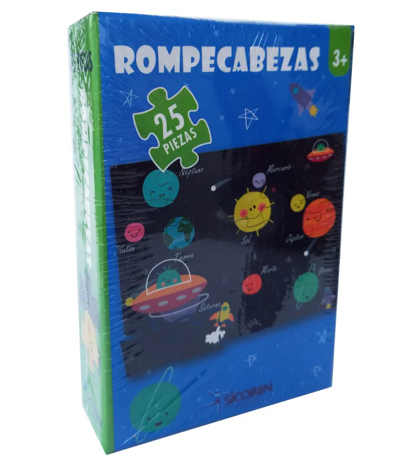 Juego De Rompecabezas Espacio
