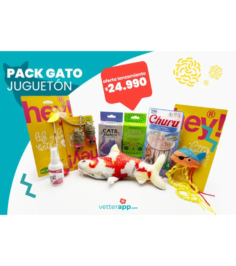 Caja Temática Gato Juguetón