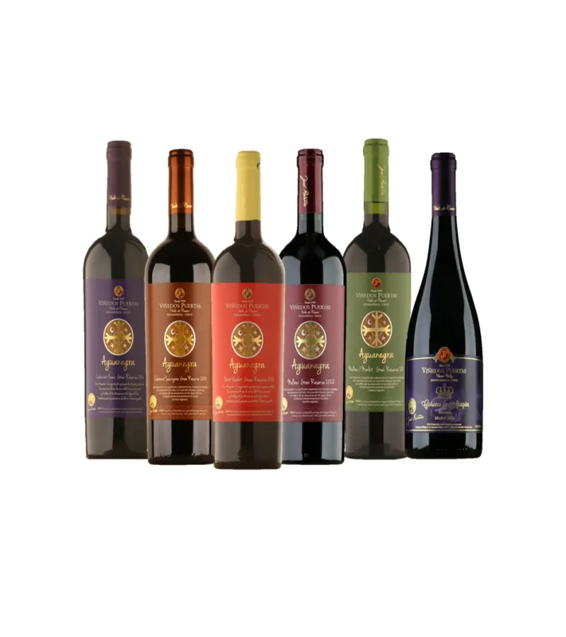 Pack 6 Vinos Gran Reserva Agua Negra