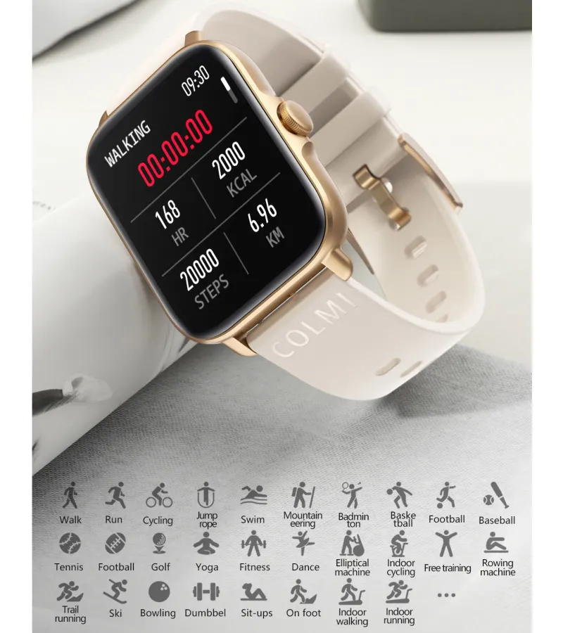 Smartwatch Colmi P28 Plus Rosado