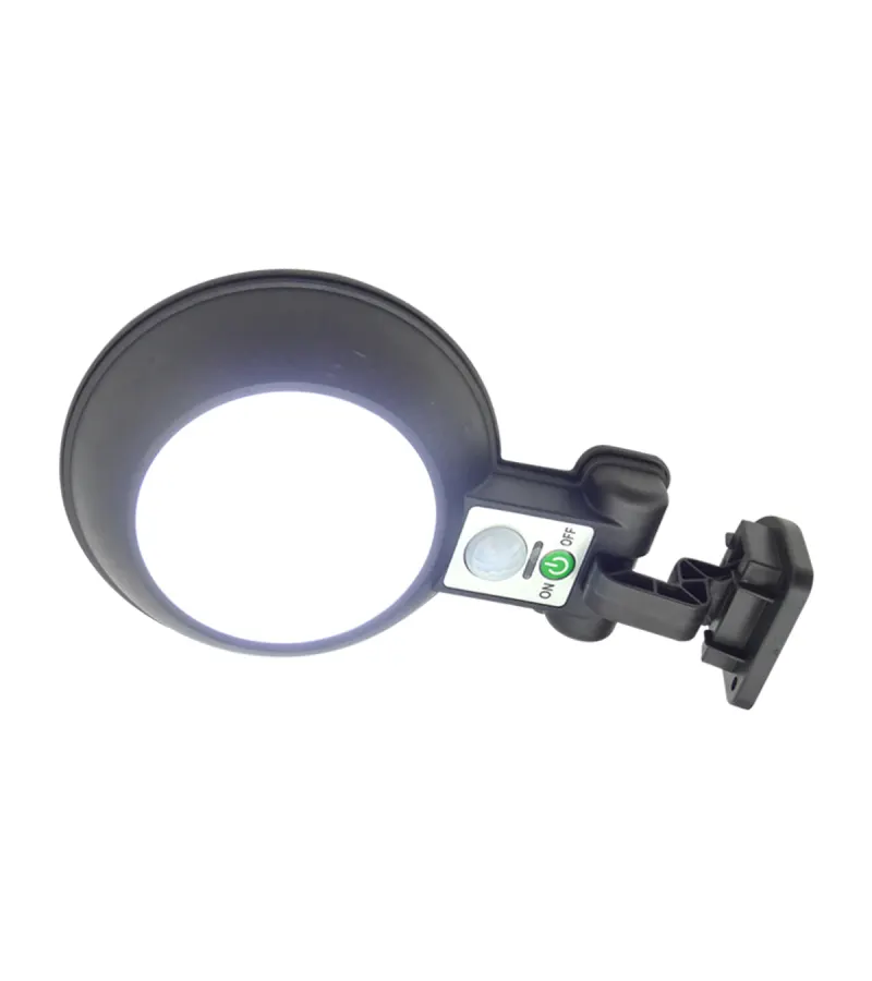 Foco Solar Led Con Sensor Movimiento Luz