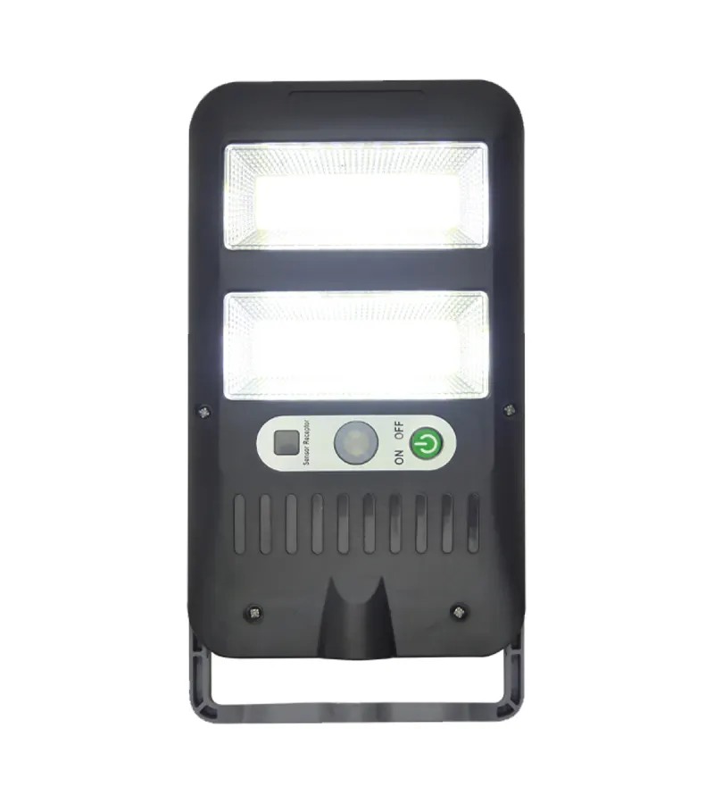 Foco Solar 2 Cob Led Con Sensor Movimiento