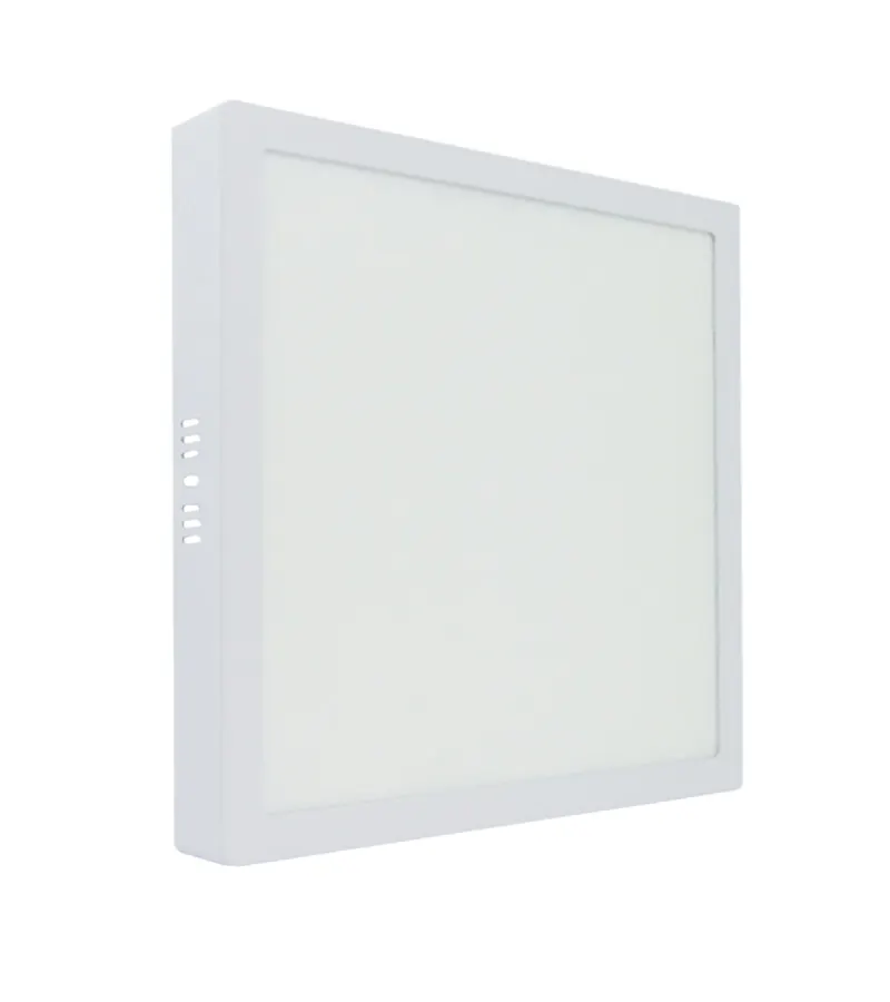 Foco Led Panel 24 Watt Cuadrado Sobrepuesto Luz Blanca